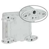 Wall mounting lugs (4) - for boxes from width 110 mm