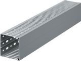 slottet panel trunking BA7A 80x80, grey