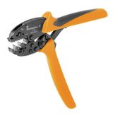 Crimping tool, Wire-end ferrules with/without plastic collars, 25 mm²,