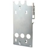 Mounting plate XL³ 4000 - for DPX 630 fixed - vertical