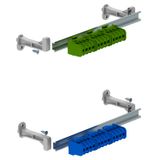 KLS-SDB 12 Terminal strip set with screw terminals for SDB 12