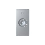 N2150.8 PL TV outlet intermedideate - 1M - Silver