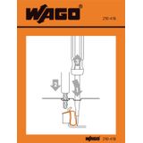 Stickers for operating instructions for CAGE CLAMP®, universal