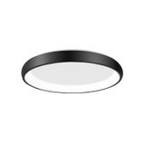 Triac Dimmable Sandy Black Aluminium   & Acrylic  LED 50 Watt 230 Volt  2876Lm 3000K IP20  D: 61 H: 8.5 cm