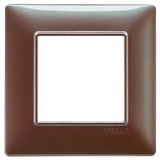 Plate 2M techn. iridescent brown