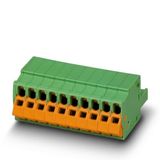 QC 1,5/ 2-ST LC RD,BK - PCB connector