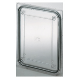 PROTECTED WATERTIGHT TRANSPARENT SHOCKPROOF LID FOR PTC JUNCTION BOXES - DIMENSIONS 138X169X70 - IP55
