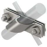 2760 25 V4A Connection clamp for round and flat conductors 25mm