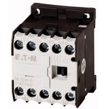 Contactor, 125 V DC, 3 pole, 380 V 400 V, 3 kW, Contacts N/O = Normally open= 1 N/O, Screw terminals, DC operation