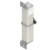 Fuse-link, high speed, 10 A, DC 2000 V, compact size 1, 57 x 70 x 266 mm, gR, IEC, with indicator