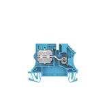 Test-disconnect terminal, Screw connection, Busbar connection, 2.5 mm²