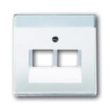 1803-02-84 CoverPlates (partly incl. Insert) future®, Busch-axcent®, solo®; carat® Studio white