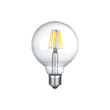 Bulb LED E27 filament big globe 8W 810lm 2700K switch dimmer