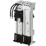 Busbar adapter, 90 mm, 25 A, DIN rail: 1, Push in terminals