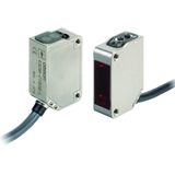 Photoelectric sensor, rectangular housing, stainless steel, oil-resist