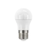 LED lamp, IQ-LED G45E27 7,5W-CW, 7,5W, 830lm, 6500K, E27 (27311)