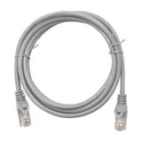 Patchcord RJ45 shielded, Cat.6, PVC, grey, 0.5m