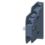 1st lateral auxiliary switch 1 NO c...