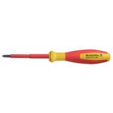 Crosshead screwdriver, Form: Pozidrive, Size: 1, Blade length: 80 mm
