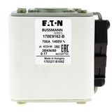 Fuse-link, high speed, 700 A, AC 1400 V, size 3, aR, IEC, with indicator