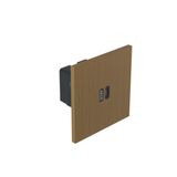 prise 1 USB Type-C Art Univers Epure 3A 30W Power Delivery - Bronze