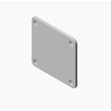 Cover plate suitable for 63 A incl. screws