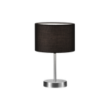 Hotel table lamp 32 cm E14 black