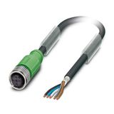 SAC-5P- 7,0-PUR/M12FS SH - Sensor/actuator cable