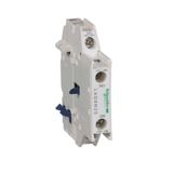 Auxiliary contact block, TeSys Deca, 2NO, side mounting, screw clamp terminals