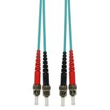 FO Patchcord Duplex ST/ST, 50/125æm OM3, LS0H-3, aqua, 10.0m