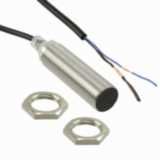 Proximity sensor, inductive, nickel-brass, long body, M18, shielded, 8