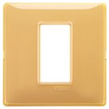Plate 1M Reflex amber