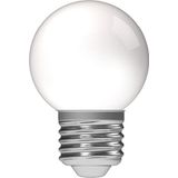 LED SMD Bulb - Globe G45 E27 1W 40lm 2700K Opal 270°