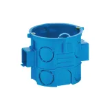Flush mounted junction box S60Dw blue