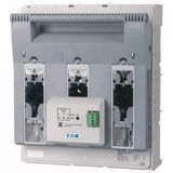 NH fuse-switch 3p box terminal 95 - 300 mm², mounting plate, electronic fuse monitoring, NH3