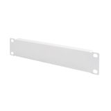 10" Blanking panel 1U, RAL7035