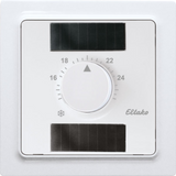 Wireless temperature controller in E-Design55, pure white glossy