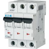 Miniature circuit breaker (MCB), 13 A, 3p, characteristic: C