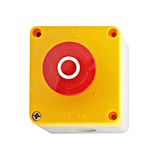 Emergency Off Push-button, 40mm in enclosure