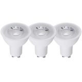 LED SMD Bulb - Spot MR16 GU10 4.5W 345lm 2700K Frosted 38°  - 3-pack