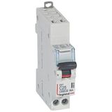 DX³ 4500A 1P+N 25A C-Curve Circuit Breaker - Automatic Terminals