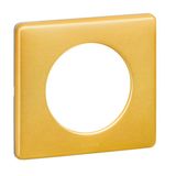 Céliane Plate - Brass Metal - 1 position