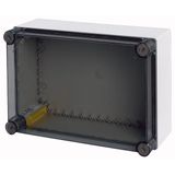 Insulated enclosure, smooth sides, HxWxD=250x375x175mm, NA type