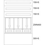BP-O-NN-800/12-3Z Eaton xEnergy Basic meter cabinet equipped