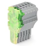 1-conductor female connector Push-in CAGE CLAMP® 1.5 mm² green-yellow/