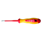 Screwdriver PZ/FL 1x80mm 190mm long VDE 1000V slim 2C handle