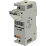 Fuse-holder, low voltage, 60 A, AC 600 V, DC 600 V, UL Class J, 40 x 83 x 125 mm, 1P, UL, CSA
