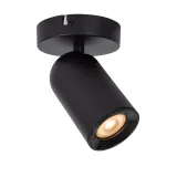 Lucide PUNCH - Wall spotlight - 1xGU10 - Black