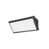 PX-0287-NEG Wall fixture IP65 Samper LED 12 LED warm-white 3000K ON-OFF Black 1100.00