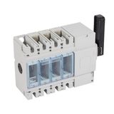 Isolating switch - DPX-IS 630 w/o release - 3P - 400 A - right-hand side handle